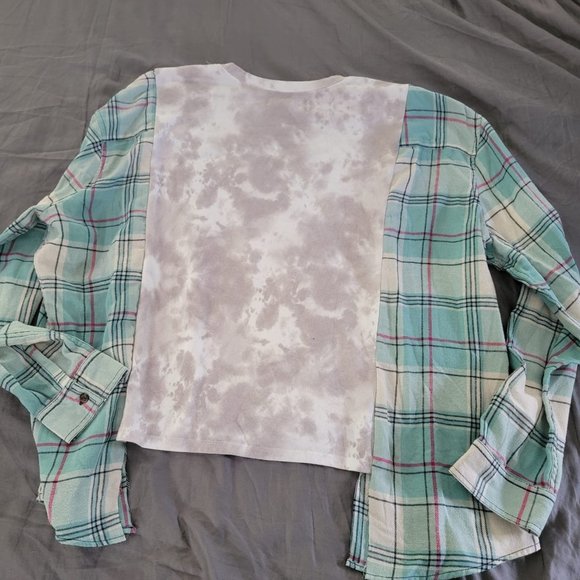 Enjoy Coke Rainbow Flannel Shirt - Picture 3 of 4